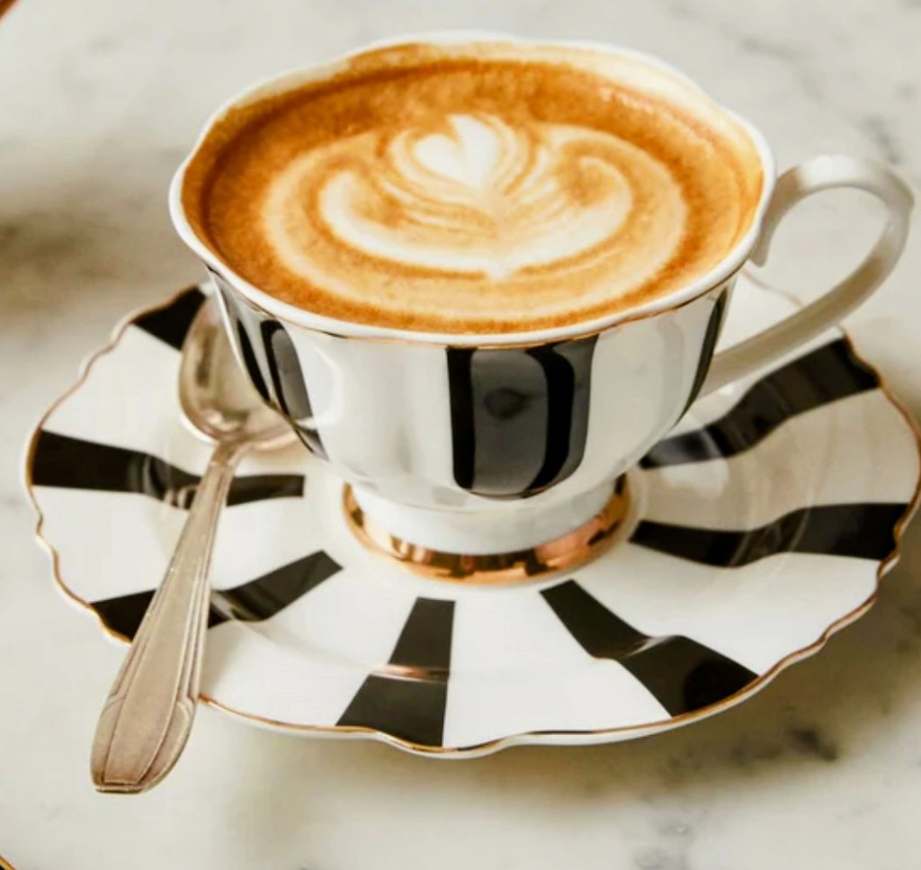 Cappuccino and latte art